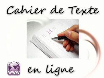 Espace Pronote 2010  et cahier de textes au lycée