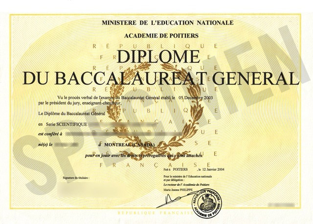 Résultats au bac 2011