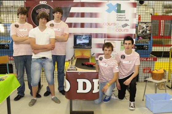 L’équipe RED DEVIL en finale régionale course en cours