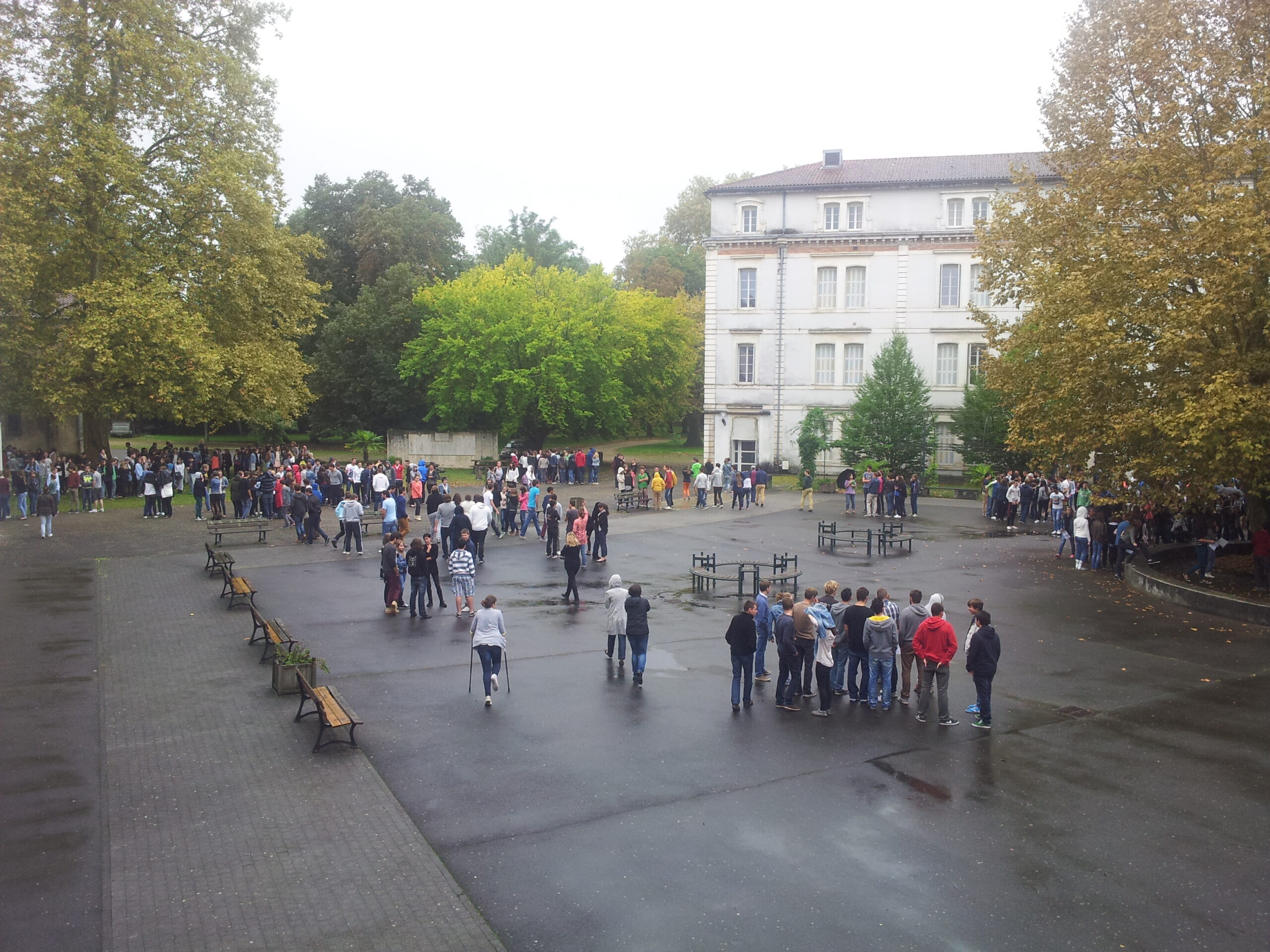 Alertes incendie au lycée