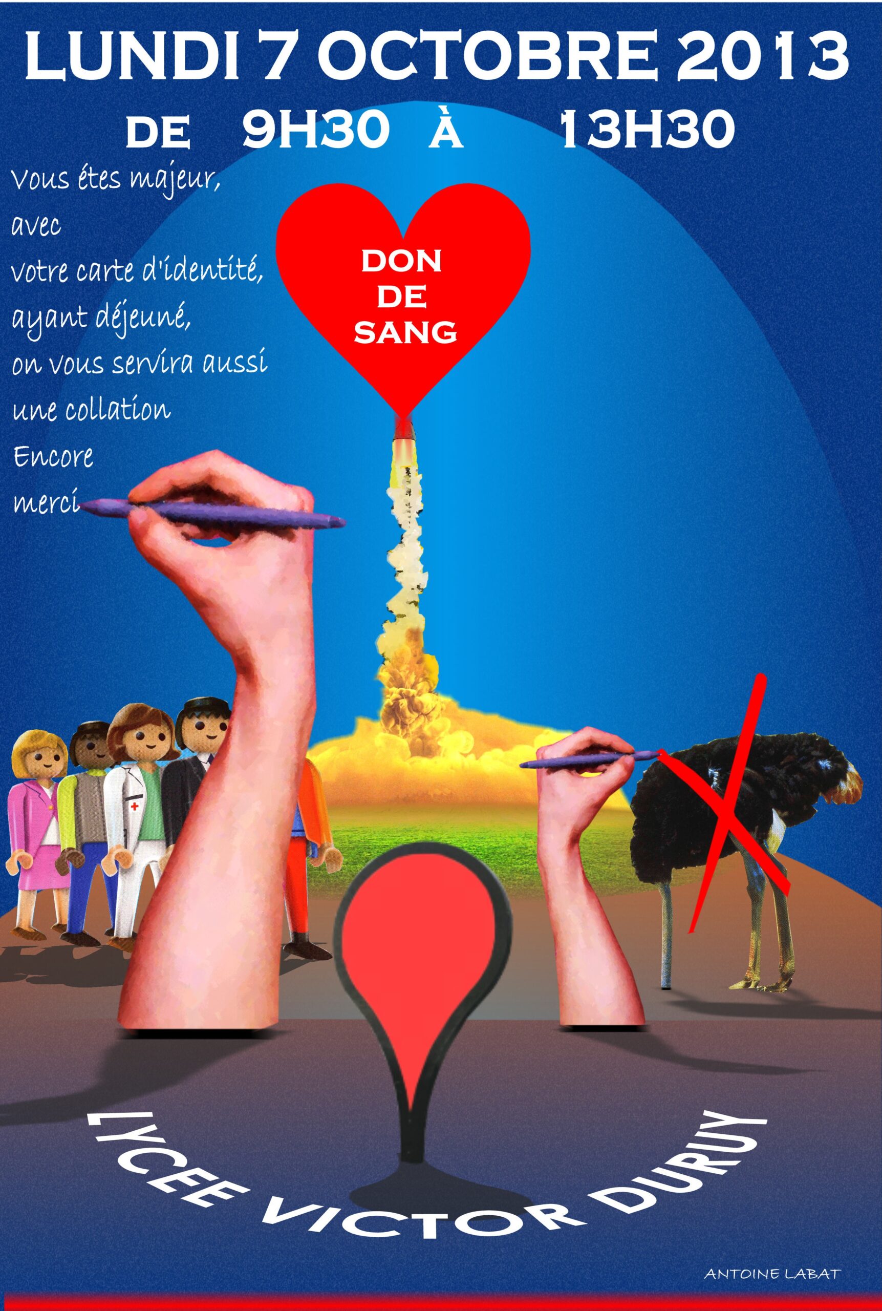 Don du sang le 07/10