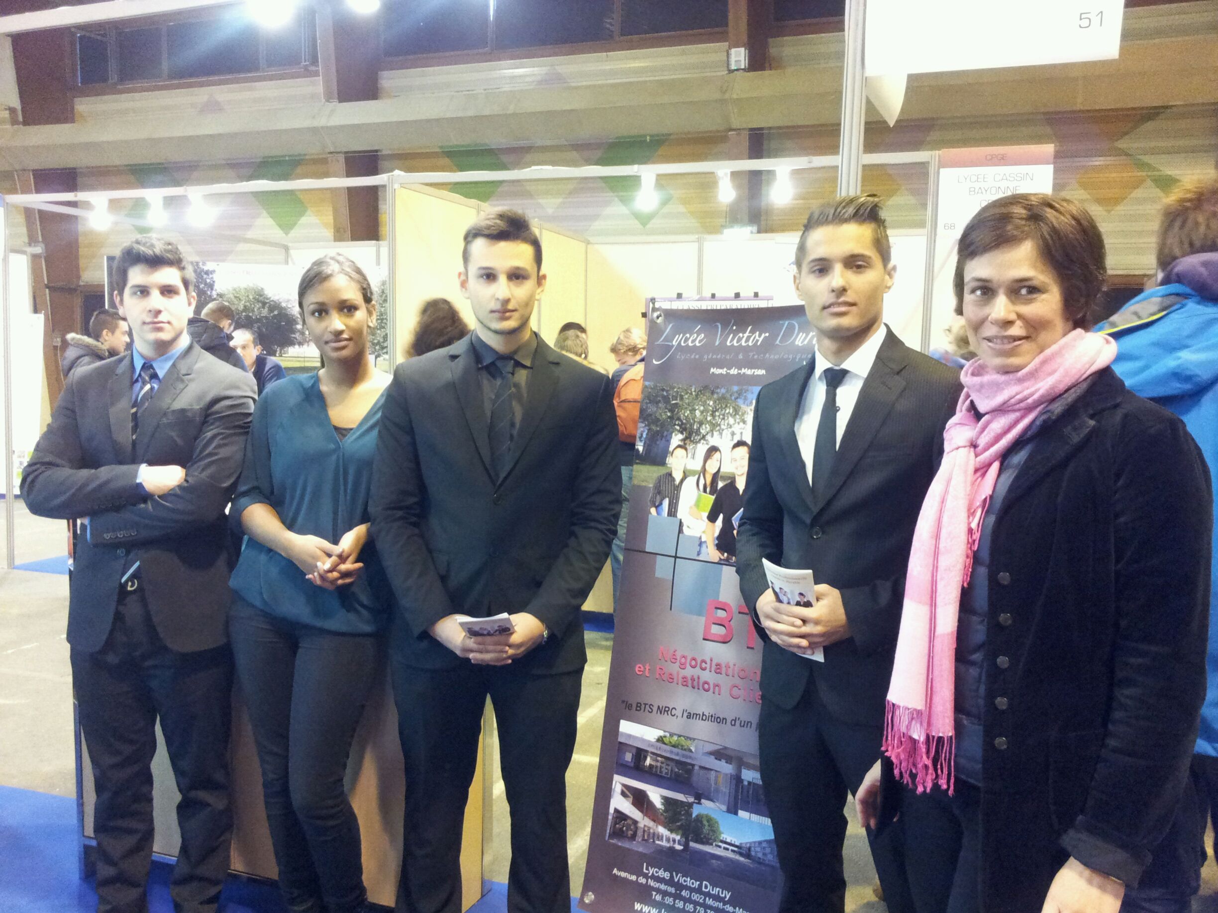 Le stand des BTS à infosup