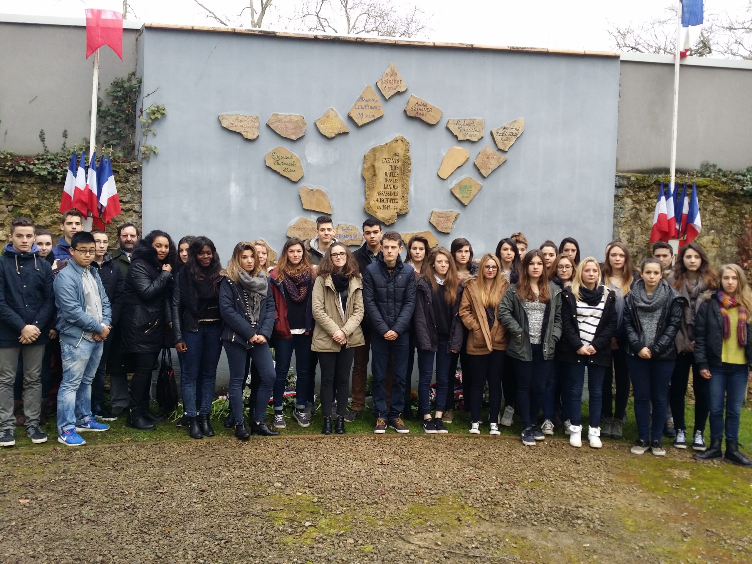 Cérémonie au Mémorial aux enfants juifs