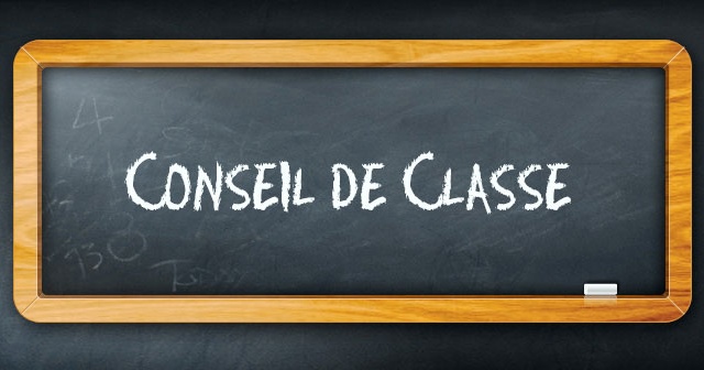 Conseils de classe du 3ème trimestre