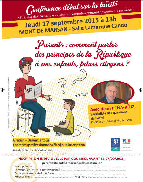 Conférence parentalité et principes de la République