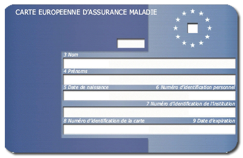 Carte européenne d’assurance maladie
