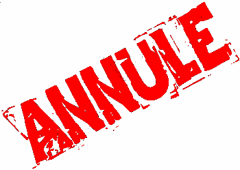 ANNULATION MATCH DE RUGBY