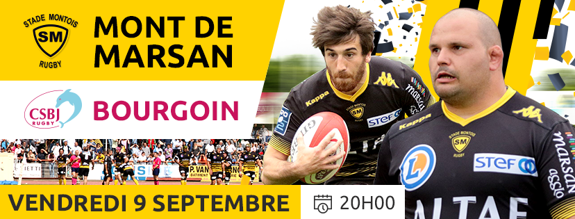 Places de rugby pour Bourgoin