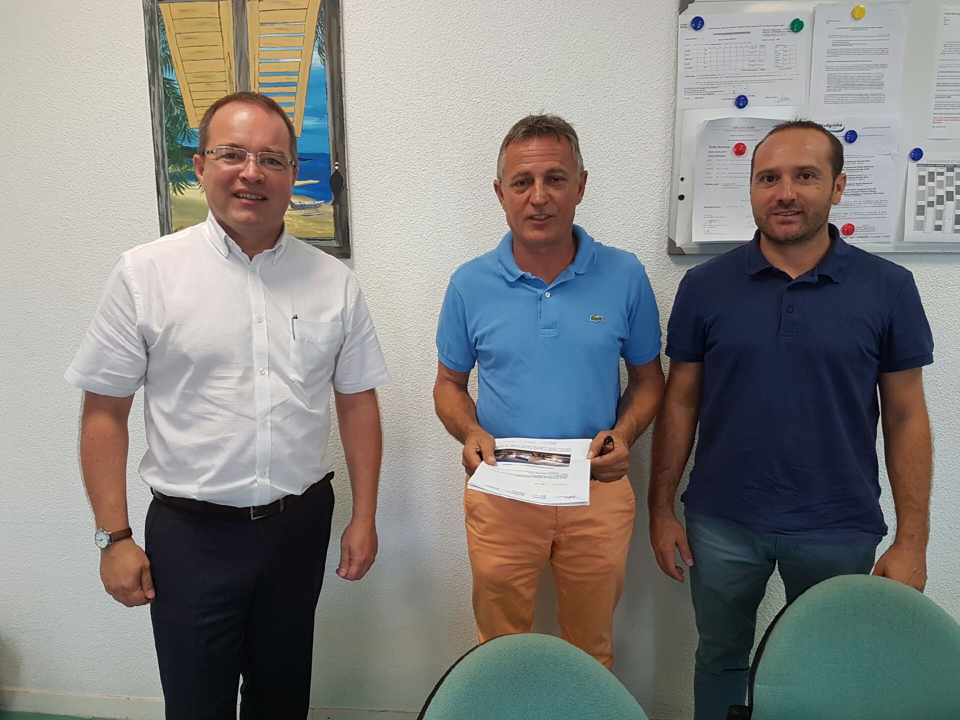 Visite de la région