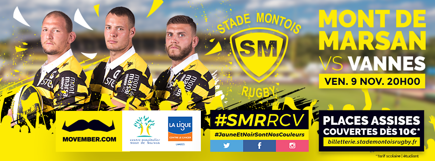 Places Stade Montois vs Vannes
