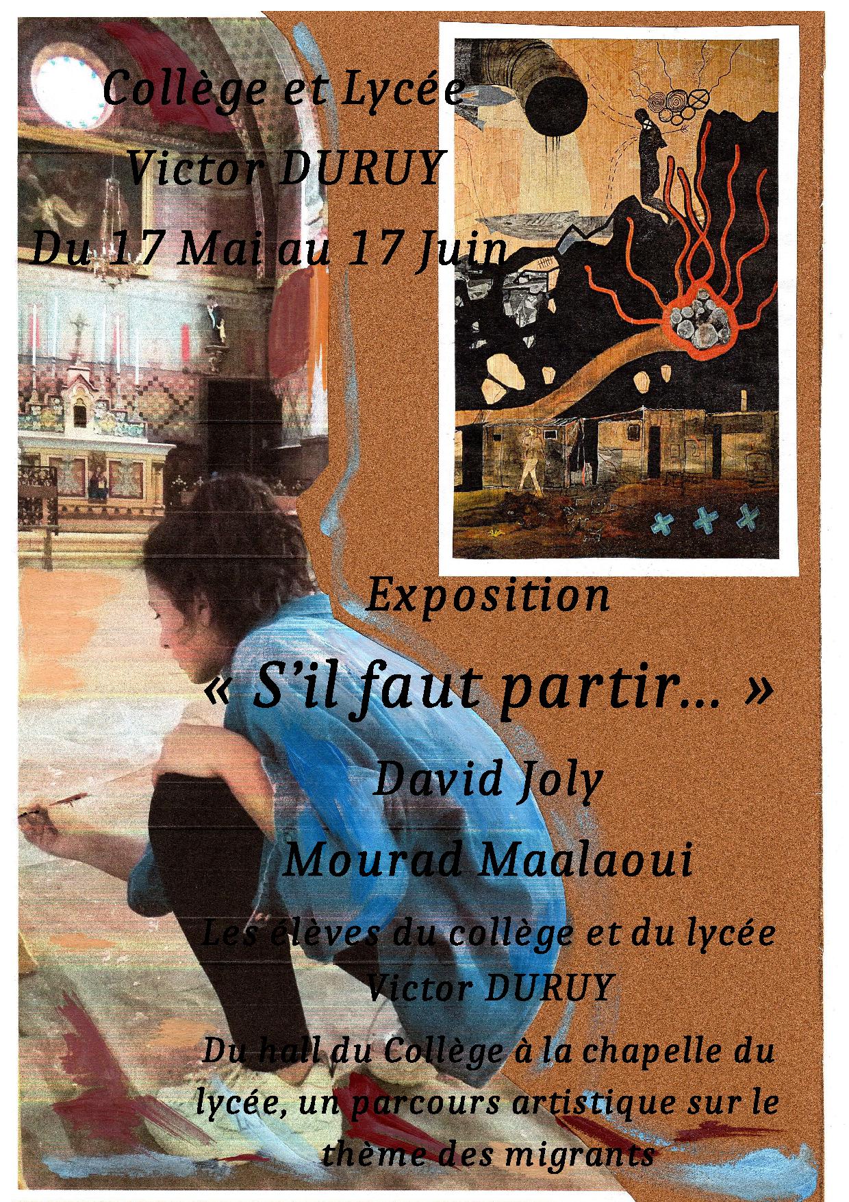 Vernissage expo collège/lycée