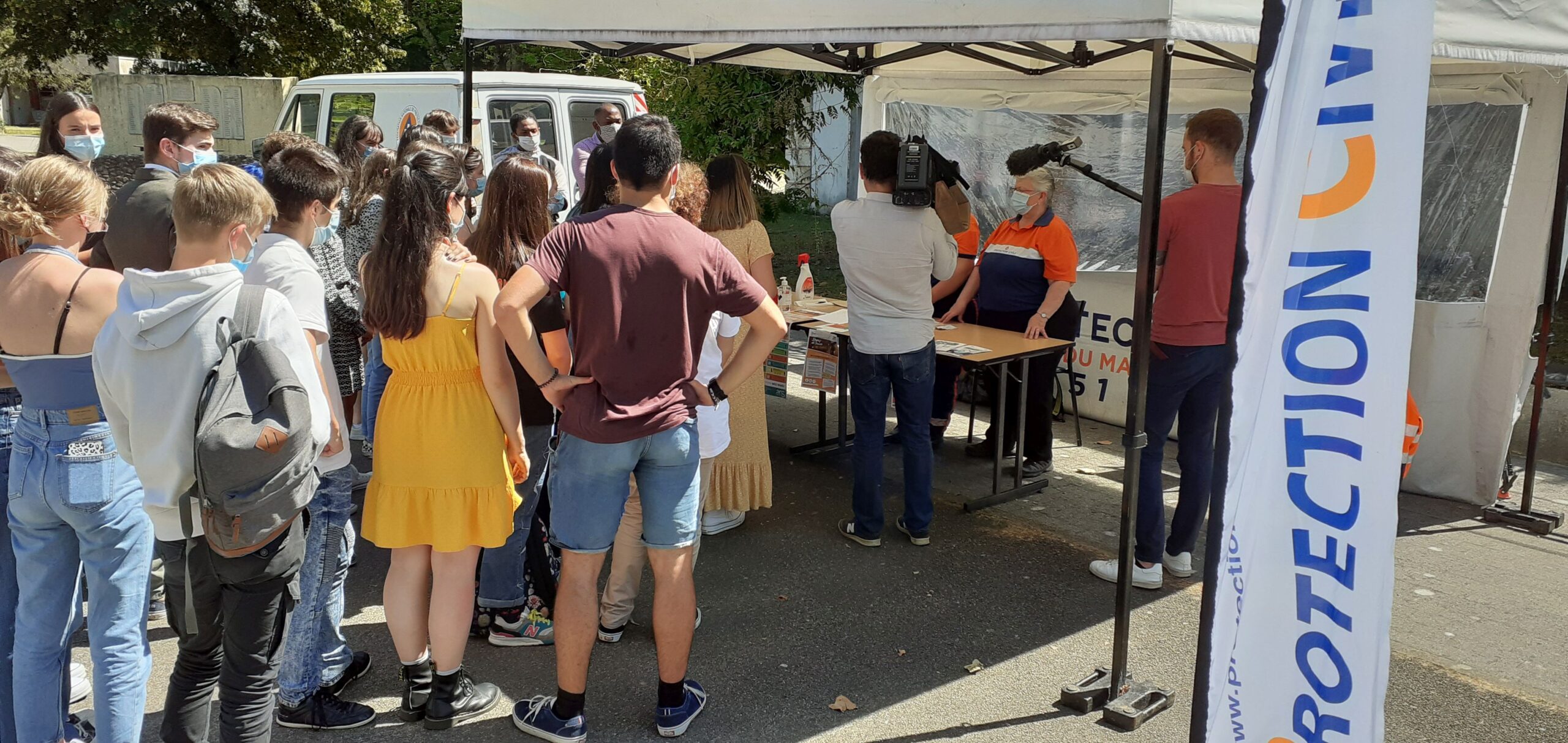 Le JT de France 2 au lycée