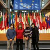 4 élèves à Strasbourg programme OFAJ