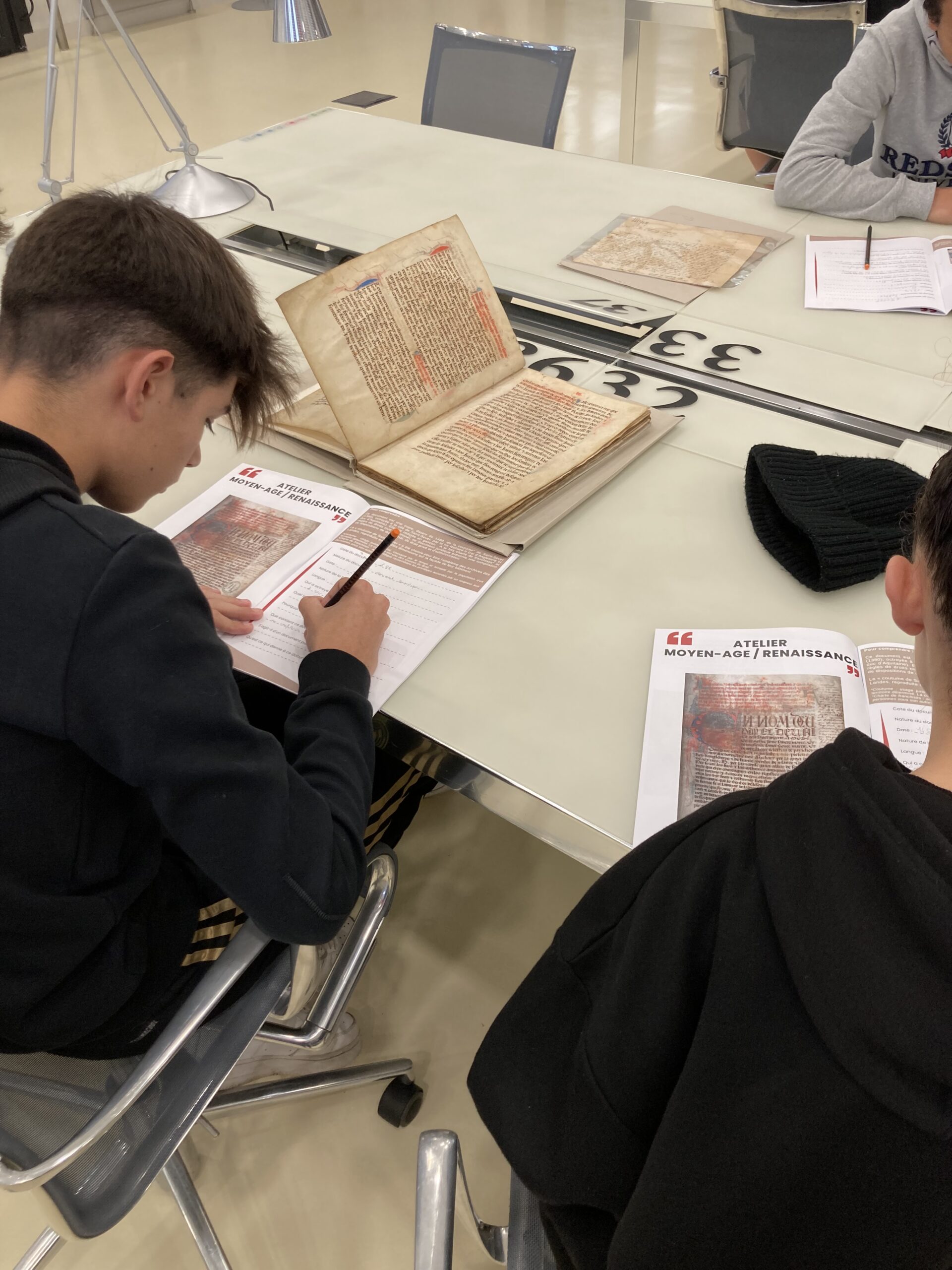 Atelier Trésors d’archives