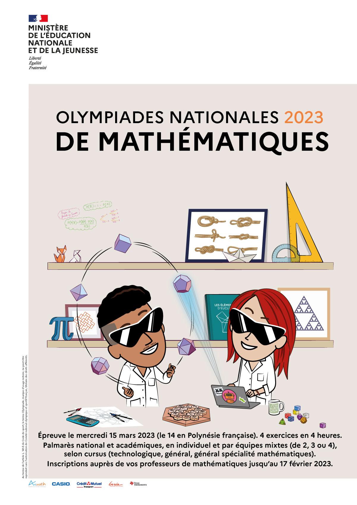 Olympiades académiques de mathématiques : verdict