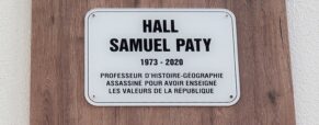 Inauguration du Hall Samuel Paty