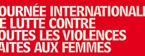 Journée internationale contre la violence faite aux femmes
