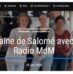 Salomé Fichant en stage 2nde sur Radio MDM