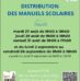 Distribution des manuels scolaires FCPE