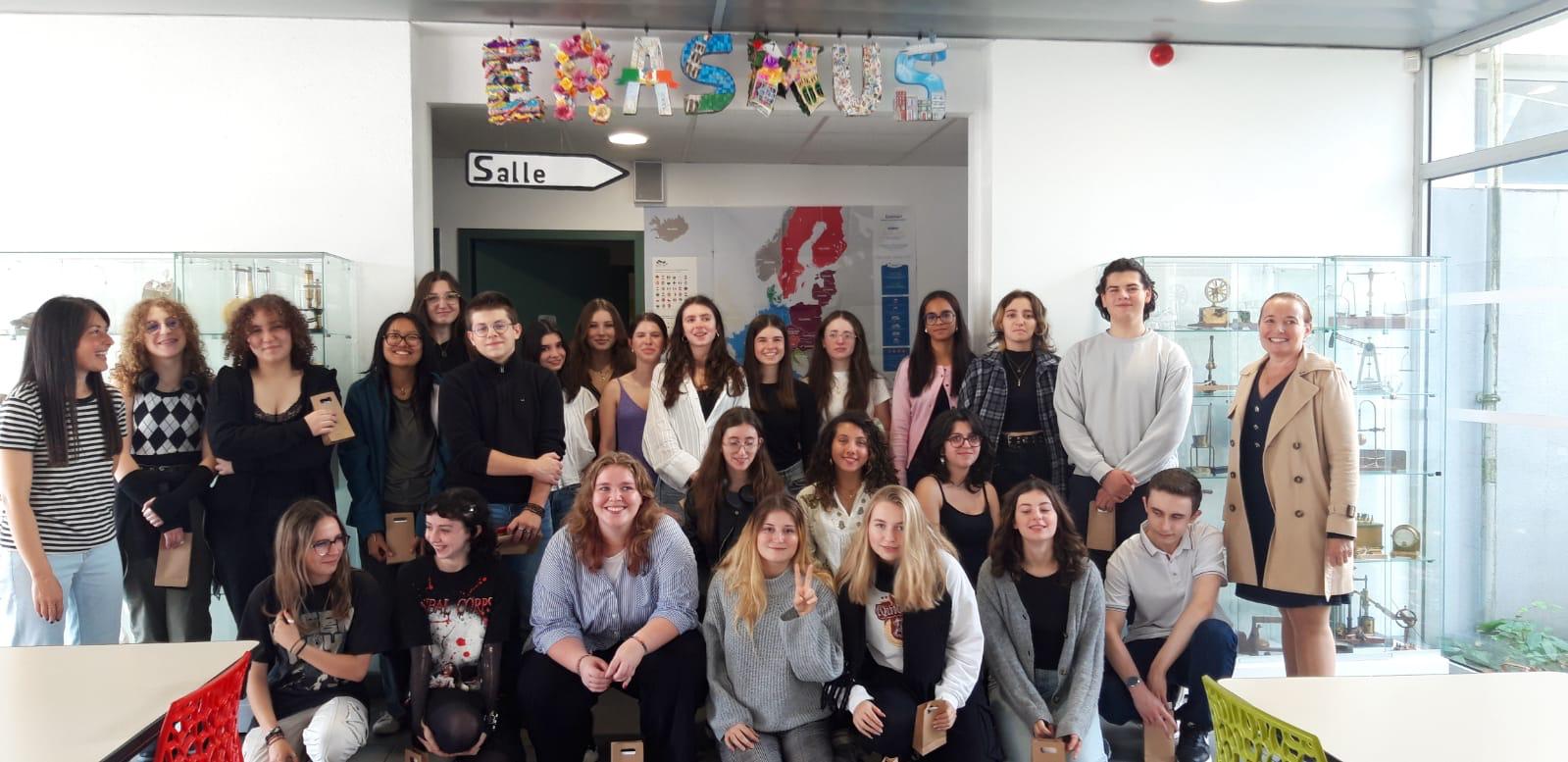 Erasmus Days : la salle multimédia rebaptisée salle Erasmus