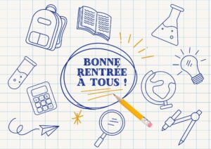 Bonne rentrée à tous !
