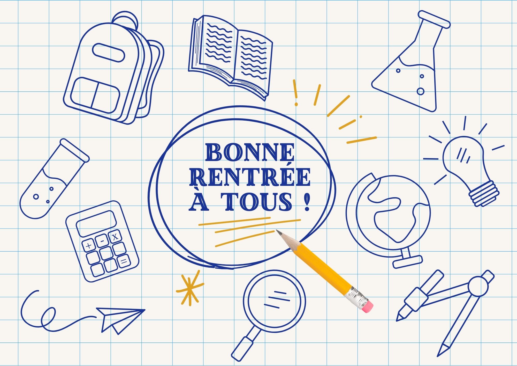 Bonne rentrée à tous !