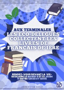 Collecte des oeuvres de français