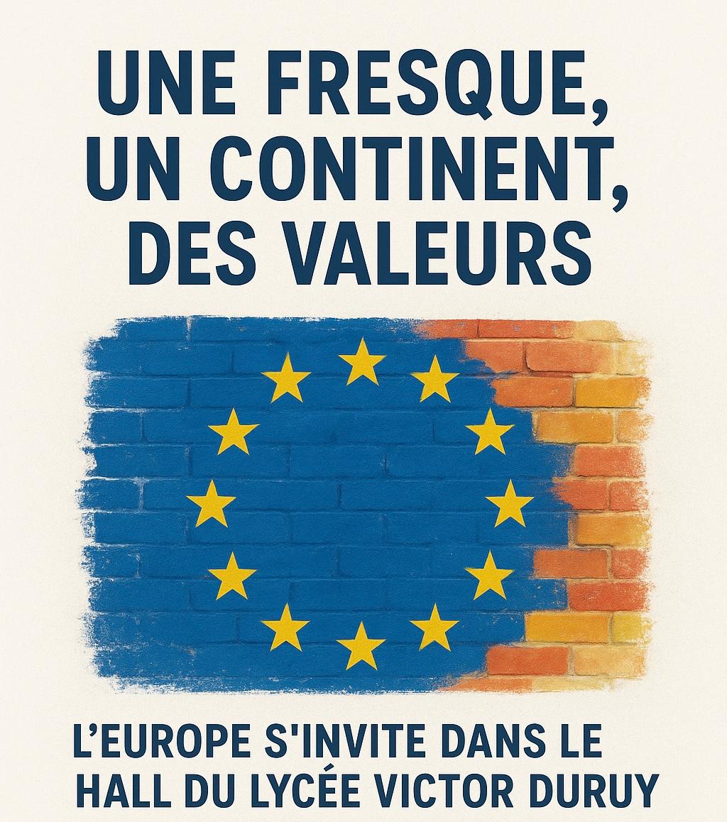 Une fresque pour les Erasmus Days
