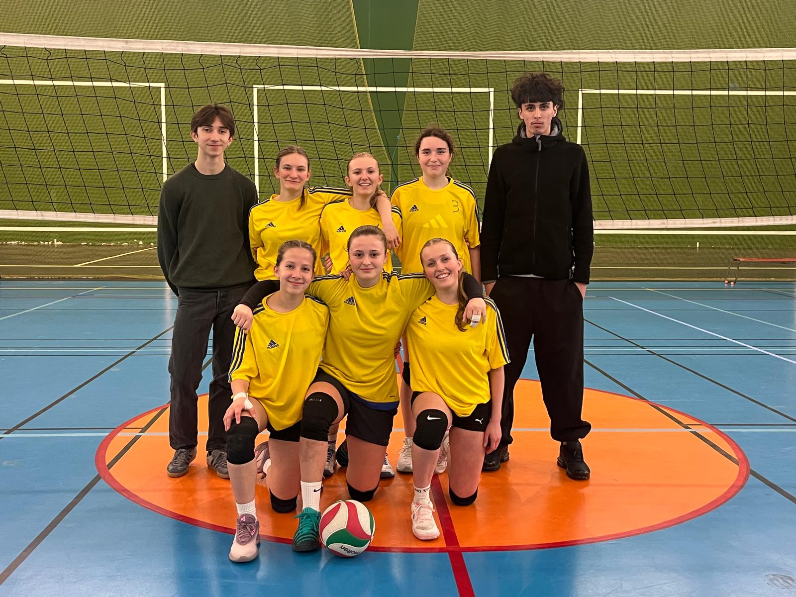 Une médaille pour le volley féminin