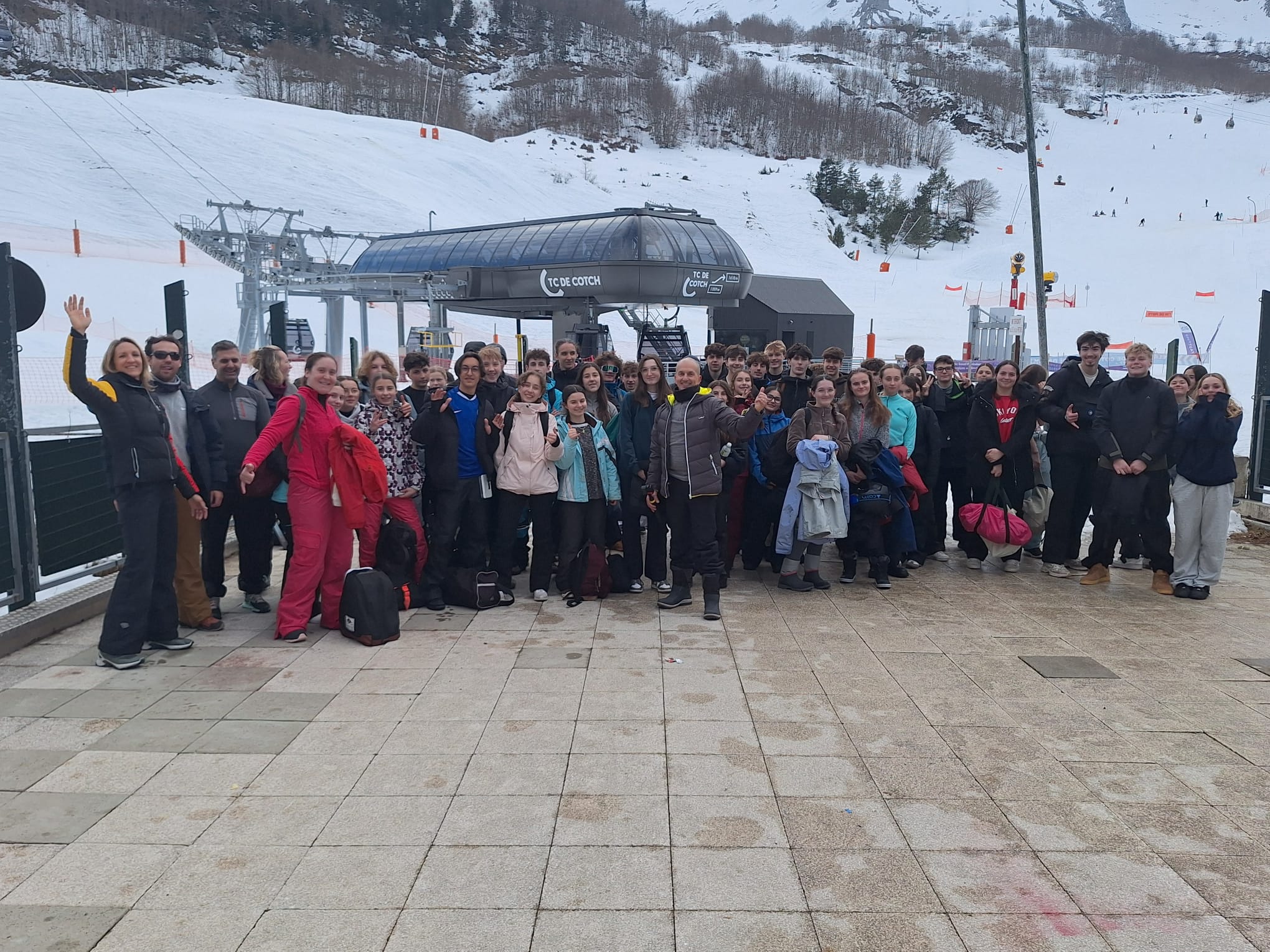 Sortie ski à Gourette