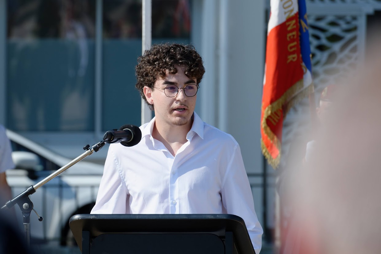 Lecture de l’Appel du 18/06 par Anthony Pinto