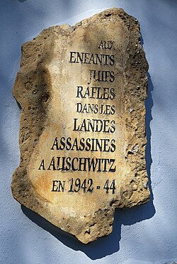 mémorial enfants juifs landes 04